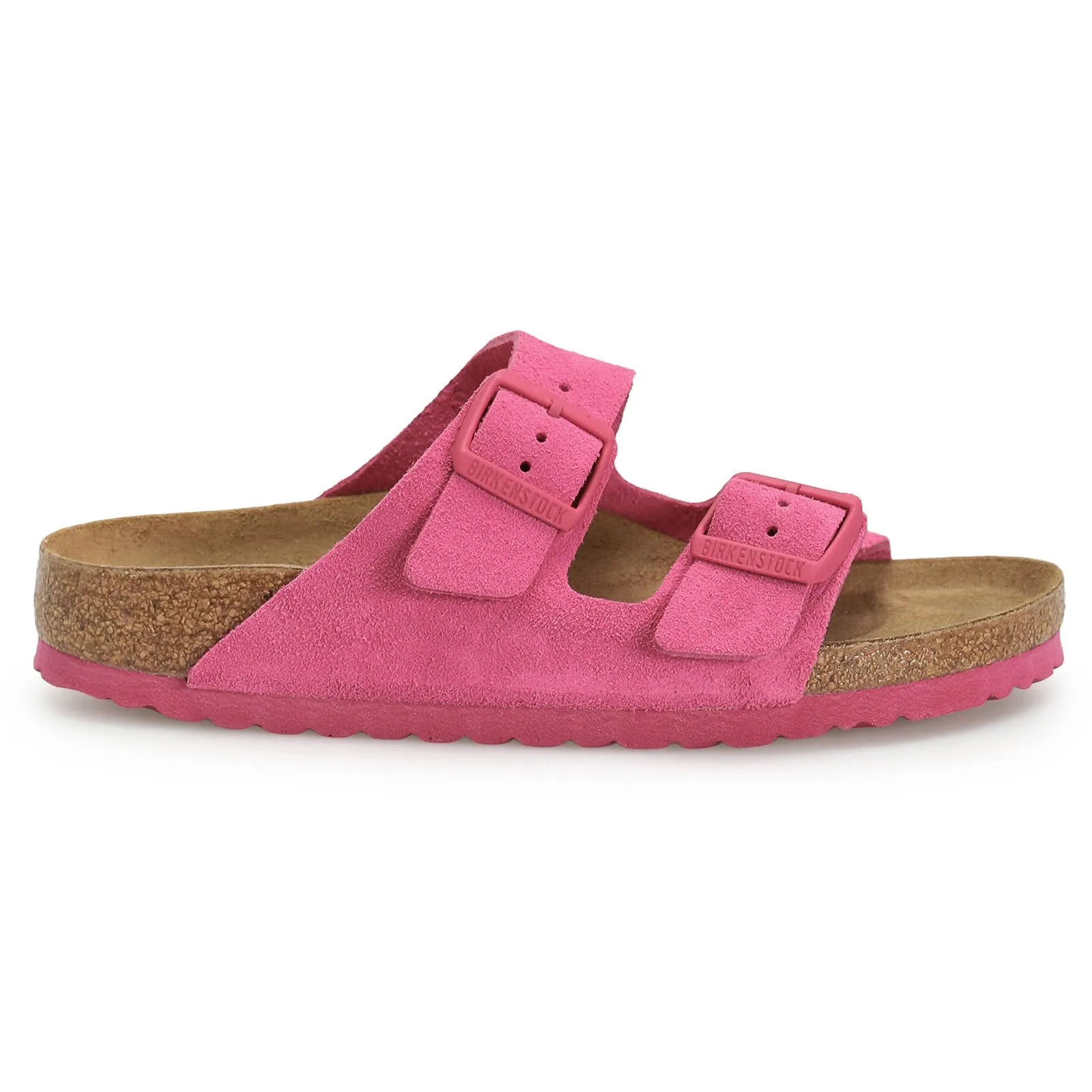 Arizona Suede Leather Unisex Slide Sandals