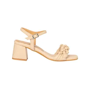 Ateliers Women's Dali Heeled Sandals- Cream