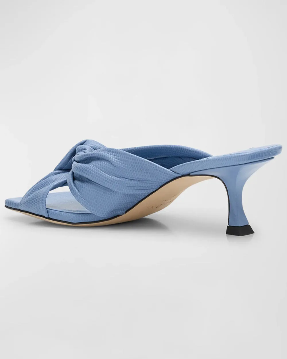 Avenue Twist Mule in Denim