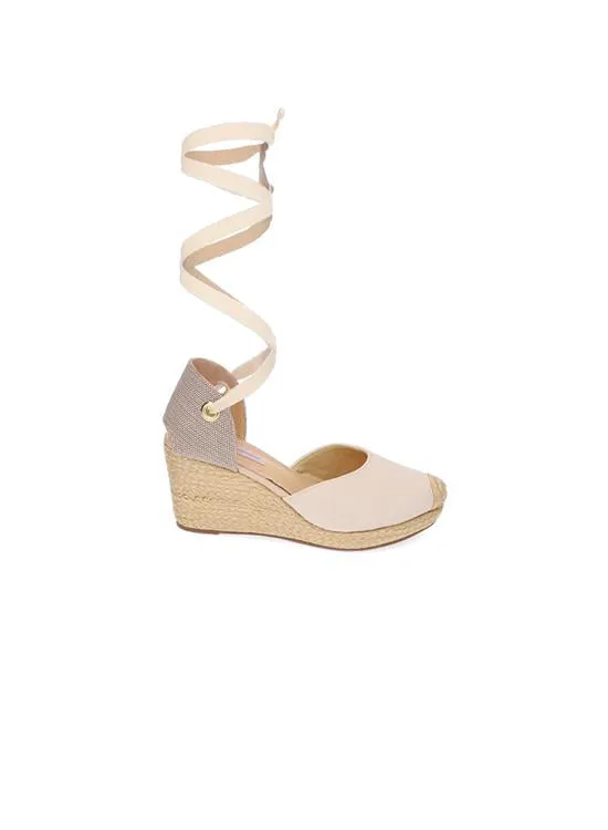 Beige Kiri Platforms Espadrille for Woman