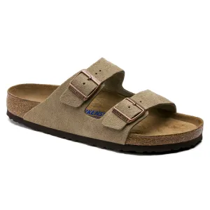 Birkenstock Arizona Soft Footbed - Taupe | Suede 951301