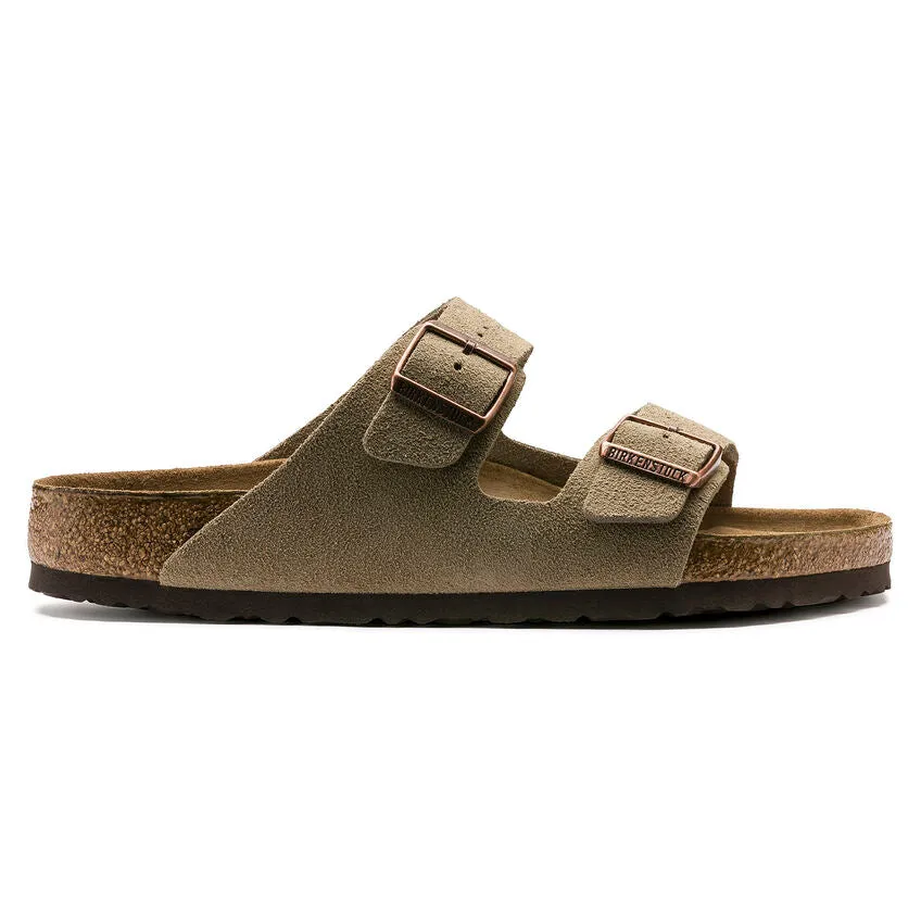 Birkenstock Arizona Soft Footbed - Taupe | Suede 951301