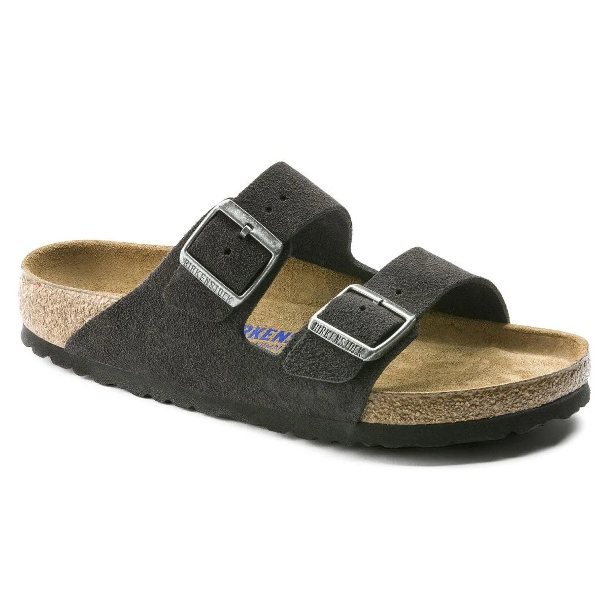 Birkenstock Arizona Soft Footbed - Velvet Gray Suede