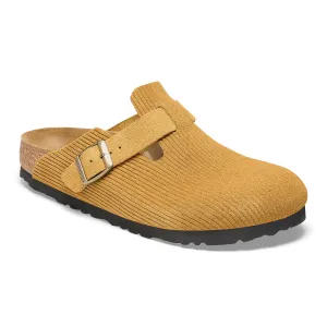 Birkenstock Boston Suede Embossed - Cork Brown