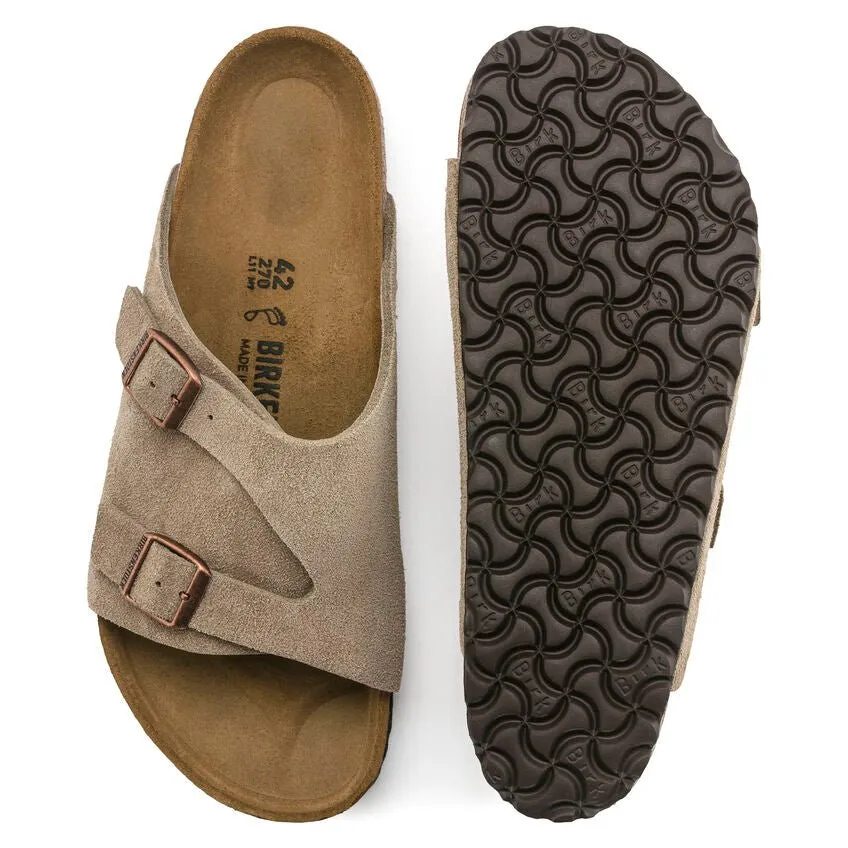 Birkenstock Zurich - Taupe Suede