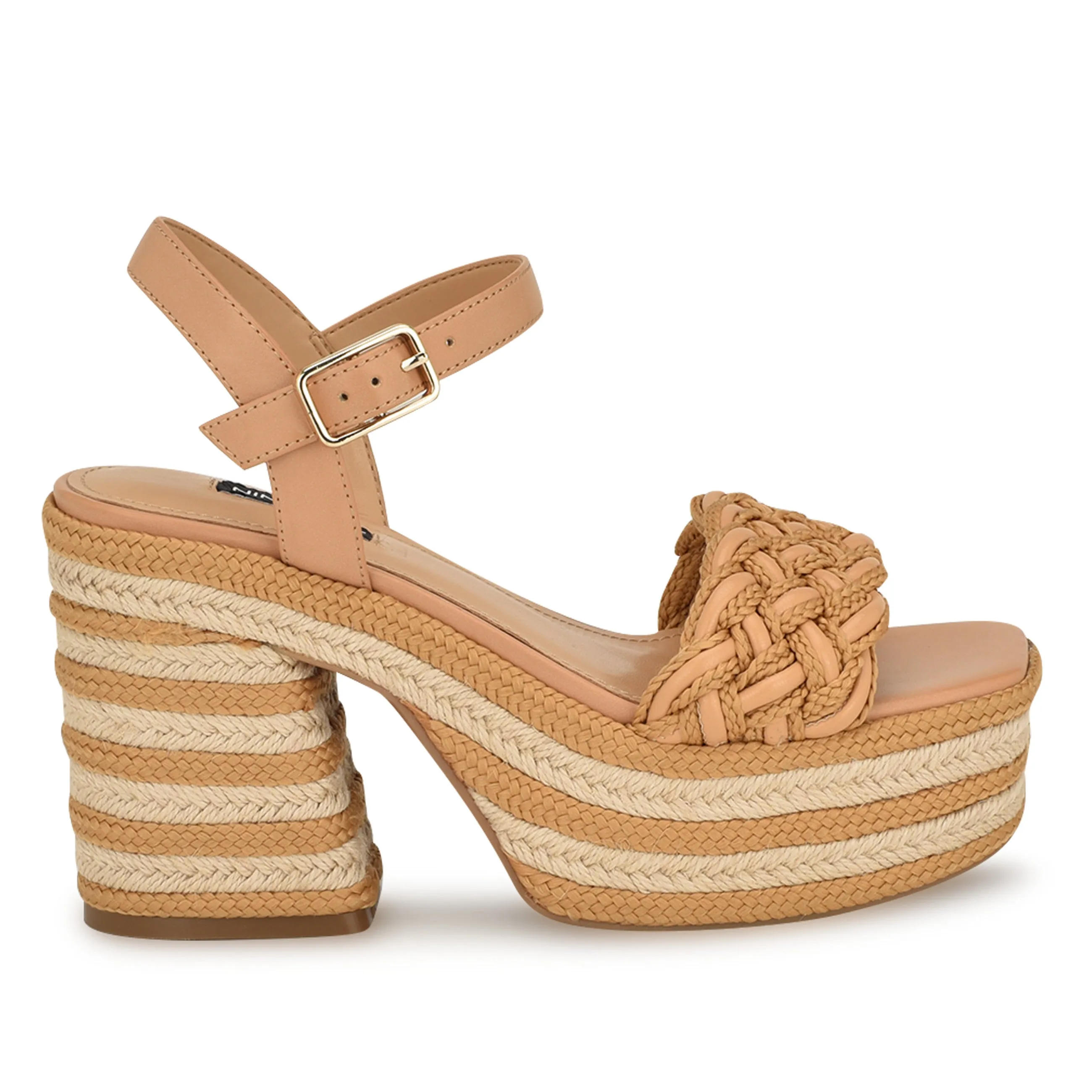 Cinka Woven Platform Sandals