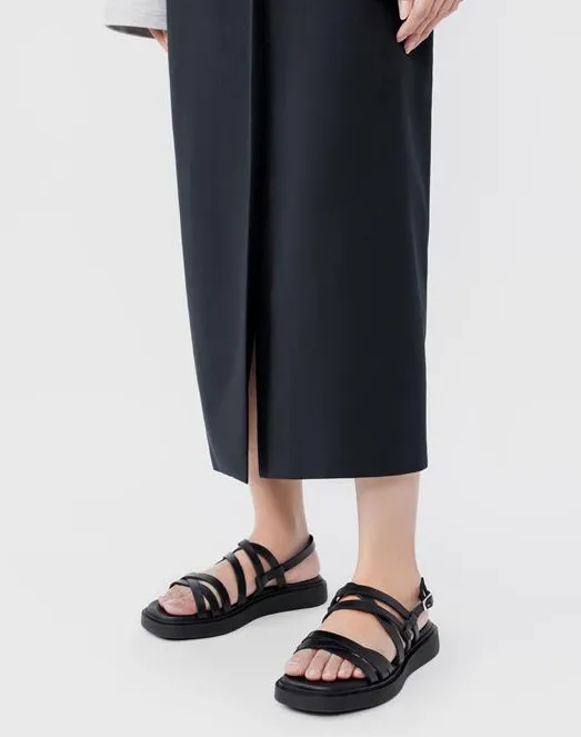 CONNIE Strappy Flatform Sandals