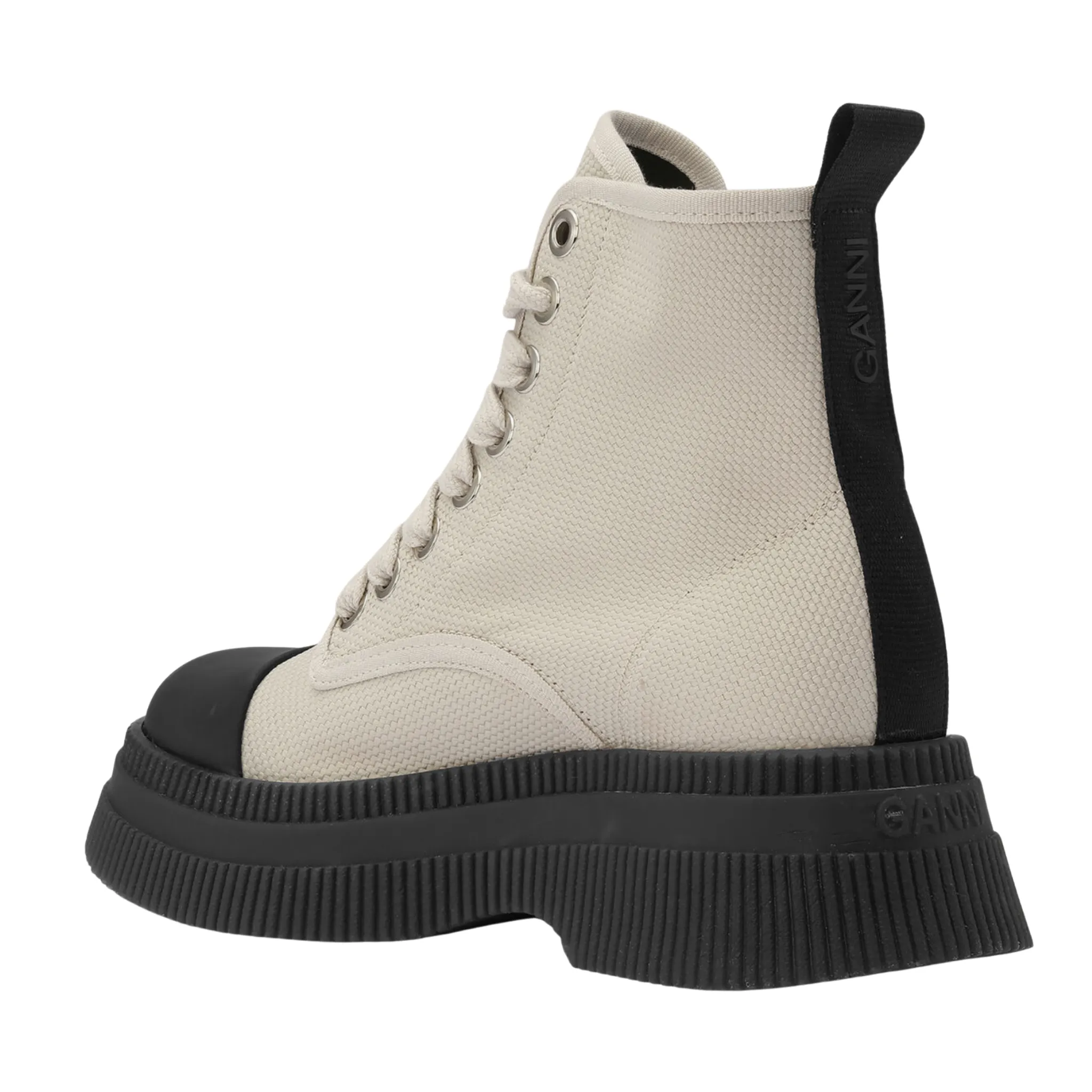 Creepers Textile Lace Up Boot