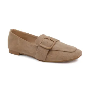 EDLINE-27 Women's Flat Loafer With Buckle