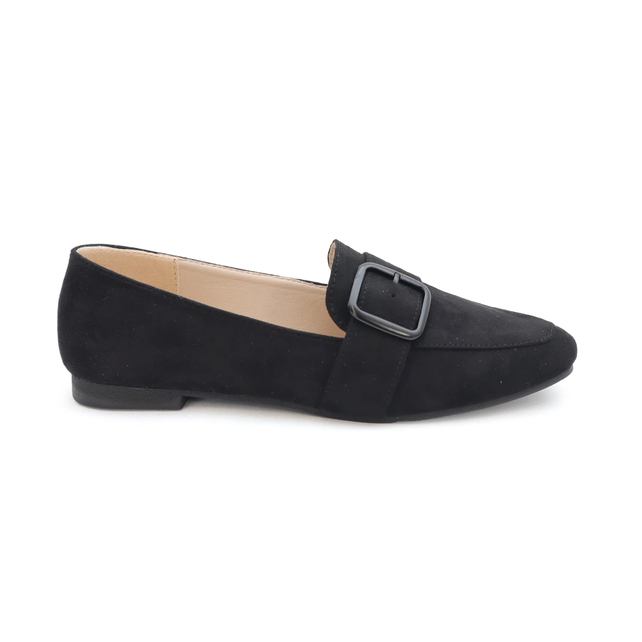 EDLINE-27 Women's Flat Loafer With Buckle