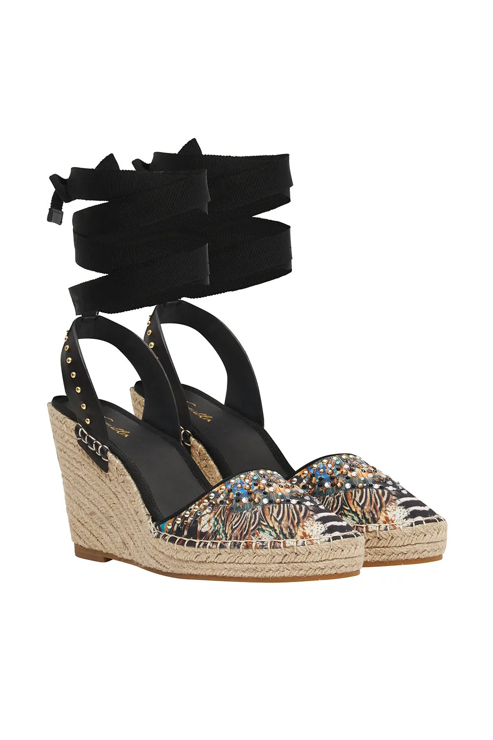 ESPADRILLE WEDGE LOST PARADISE