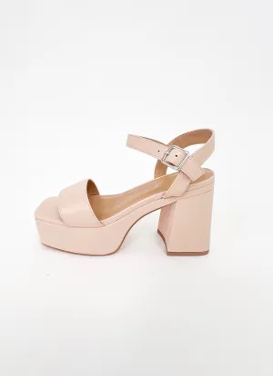 EVELYN NUDE PLATFORM HEEL