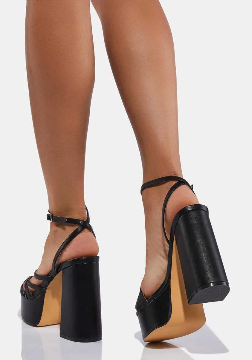 Forever Spoiled Platform Heels