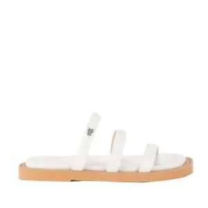 Frye  Women's 40367 Faye Strappy Slide White M