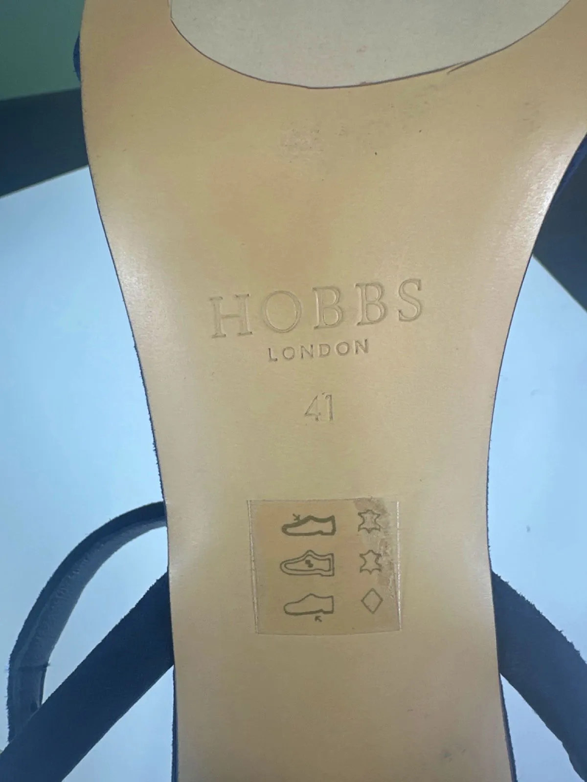 Hobbs Midnight Blue Jilly Sandal EU 41 UK 8