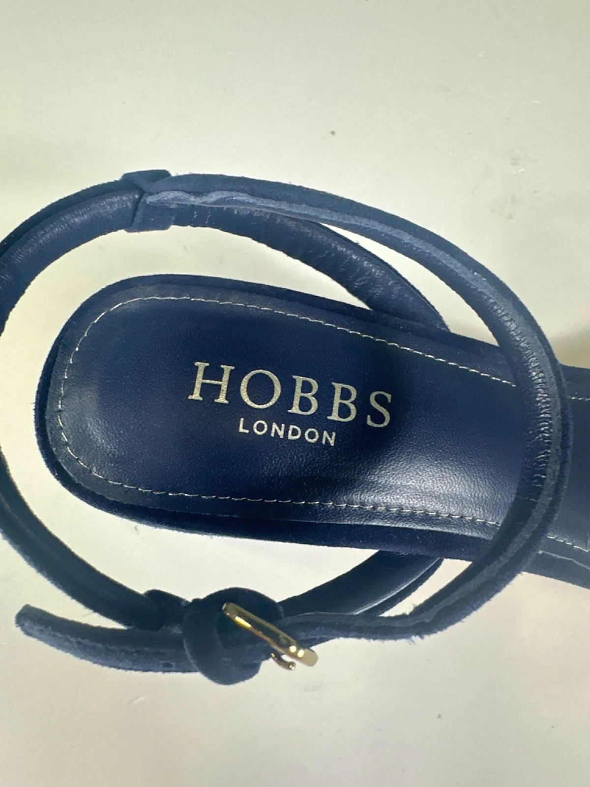 Hobbs Midnight Blue Jilly Sandal EU 41 UK 8