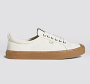 OCA Low Gum Off-White Canvas Sneaker Women