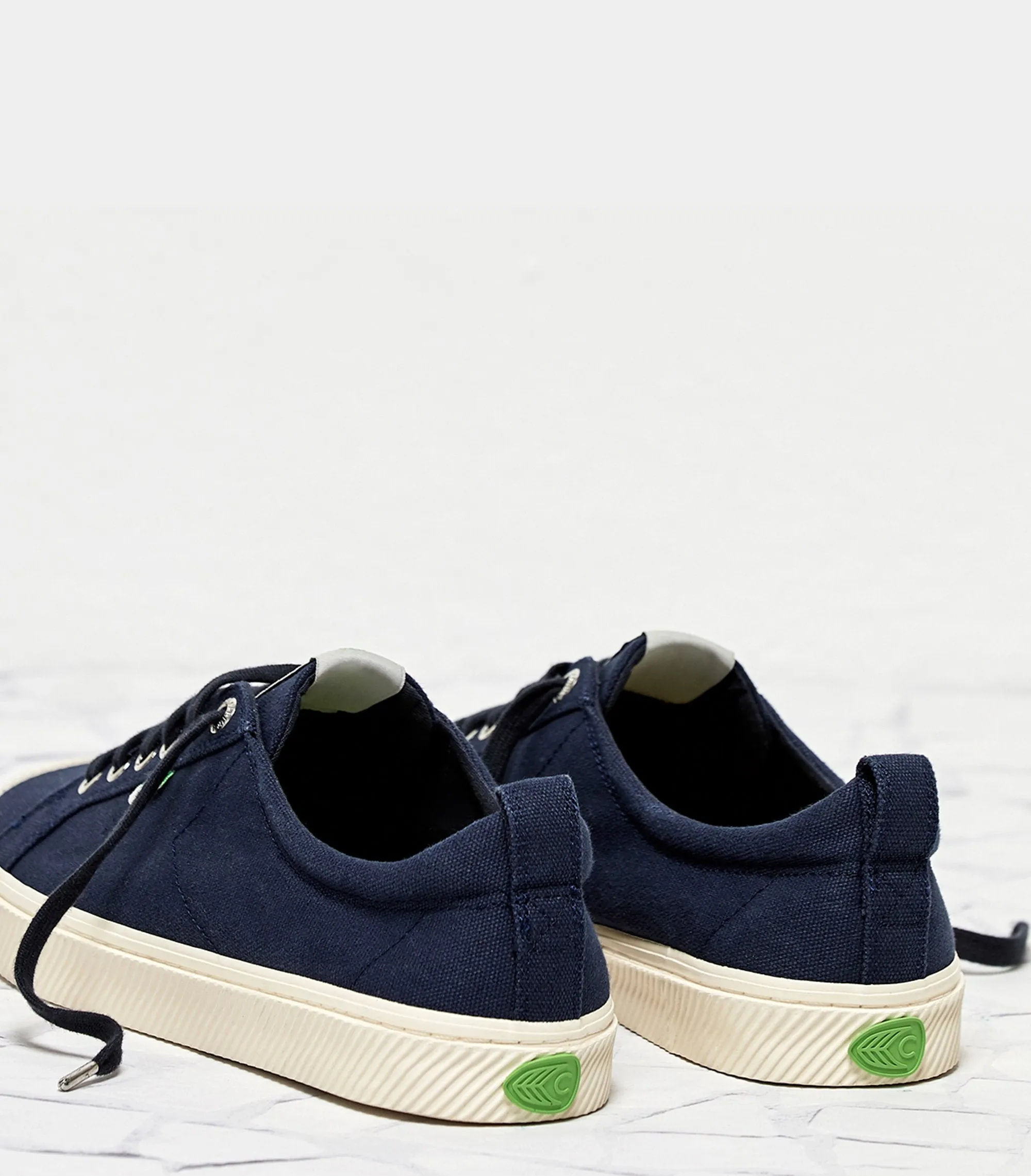 OCA Low Navy Canvas Sneaker Women