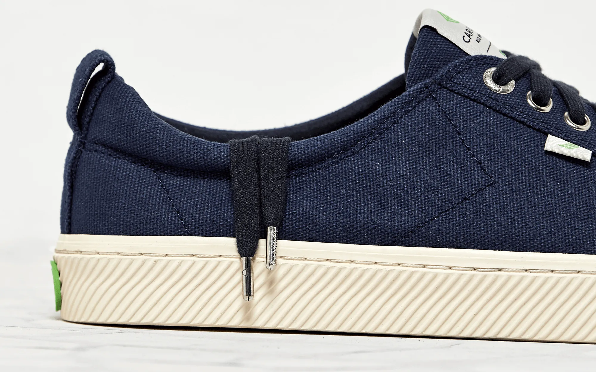 OCA Low Navy Canvas Sneaker Women