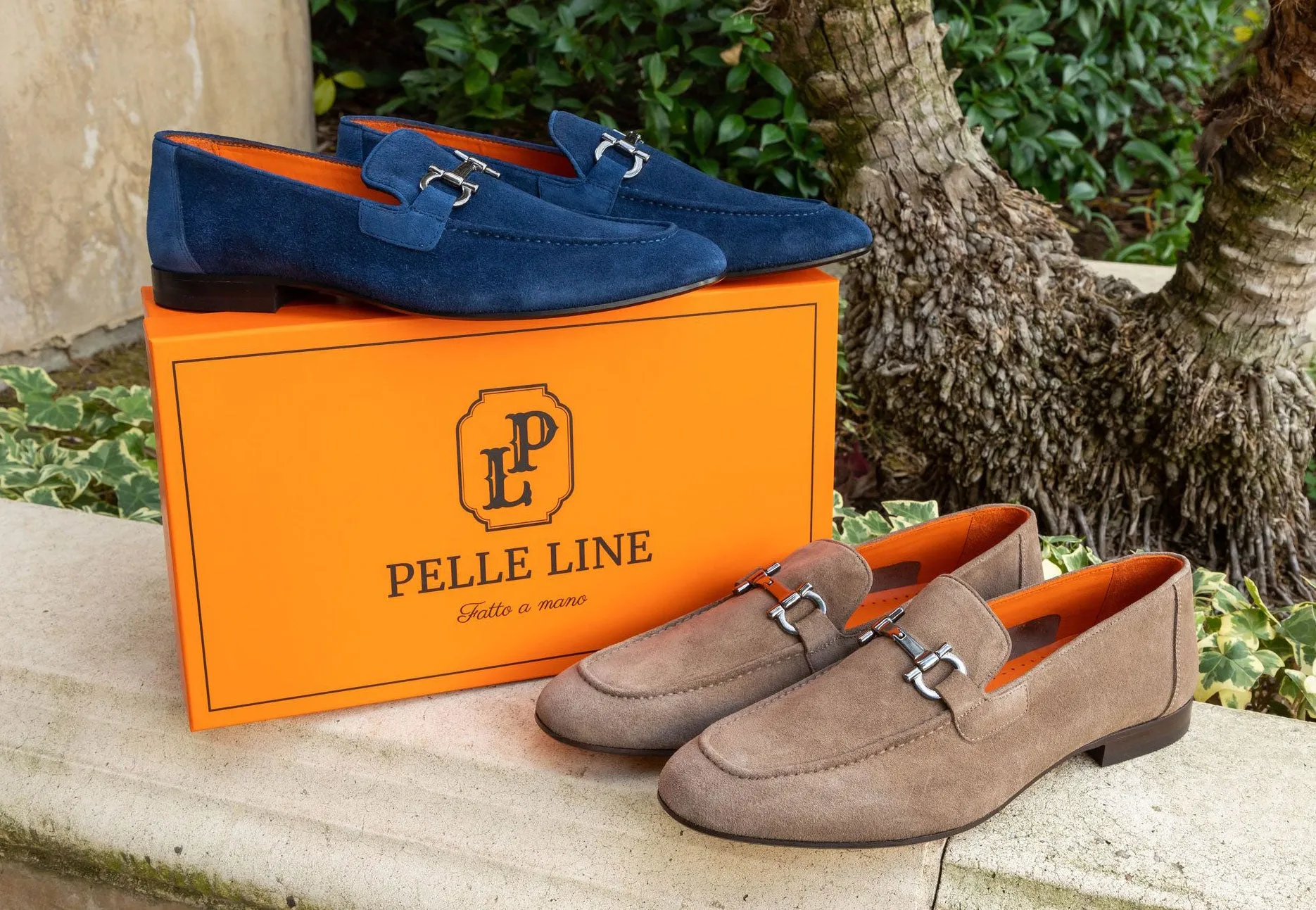 Pelle Suede Loafer Blue