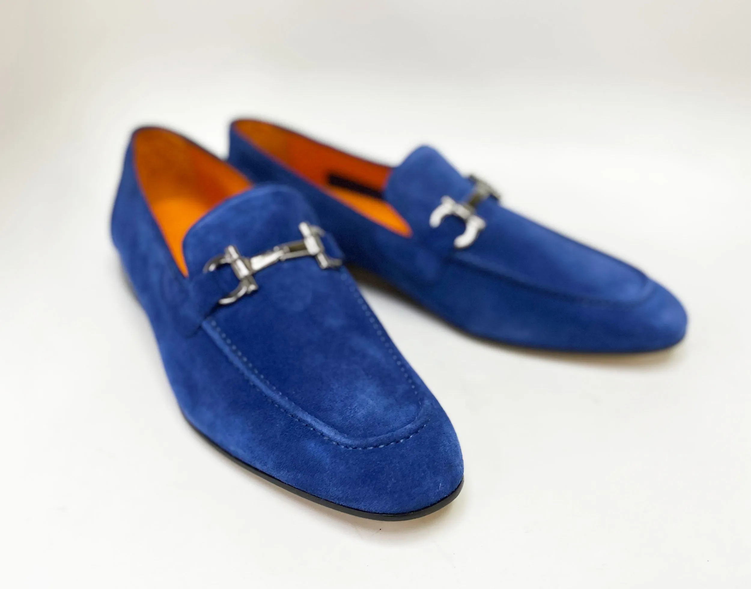 Pelle Suede Loafer Blue