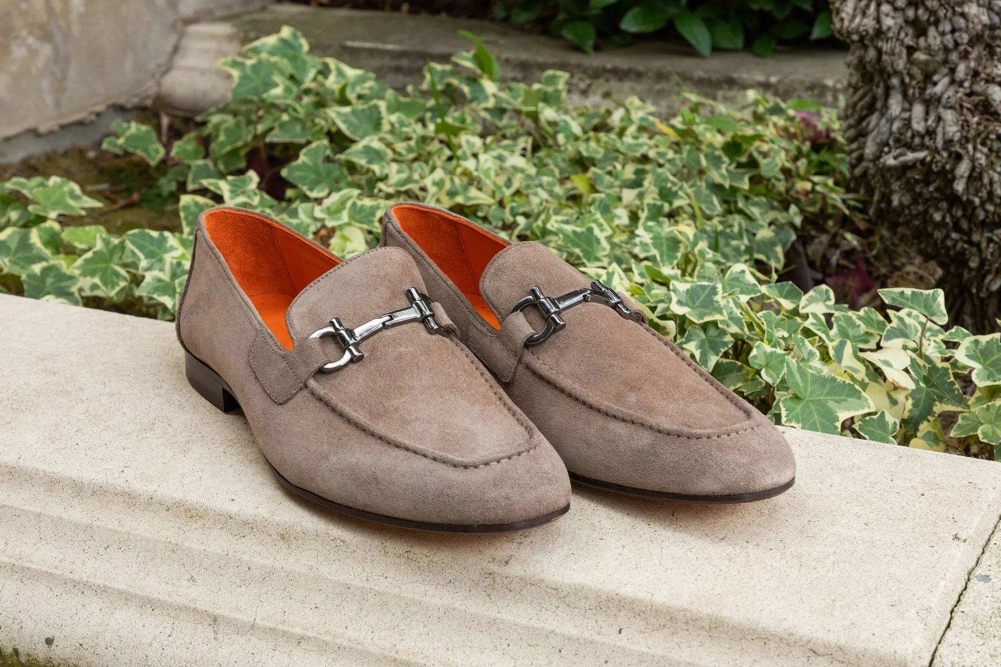 Pelle Suede Loafer Sand