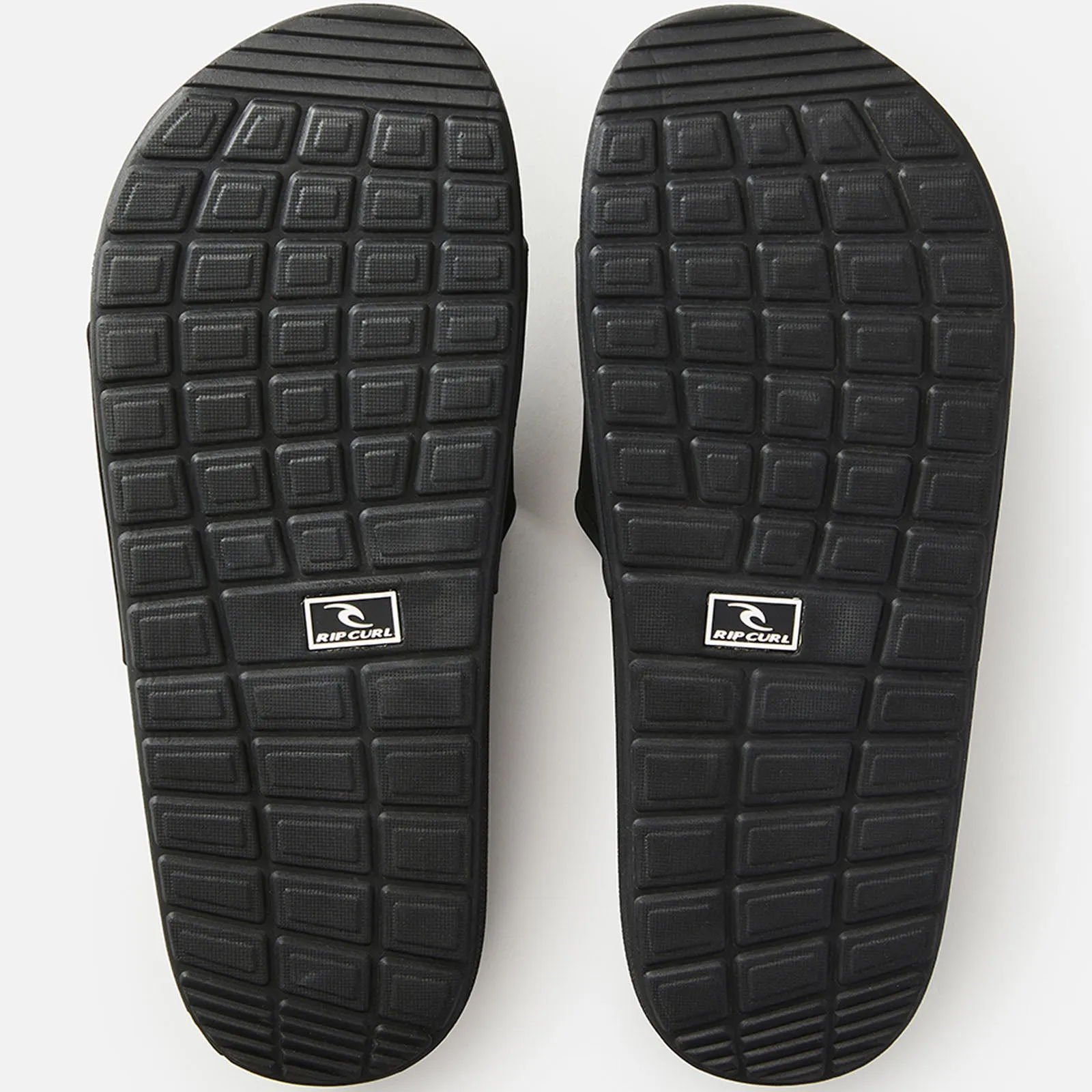 Rip Curl Mens Side Slide Open Toe Sliders - Black