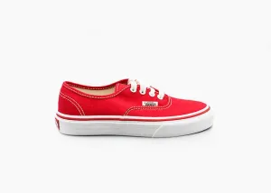 VANS - Men - Authentic - Red/White