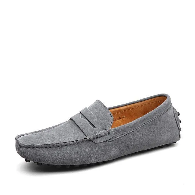 West Louis™ Loafers Moccasins Slip On Men Flats