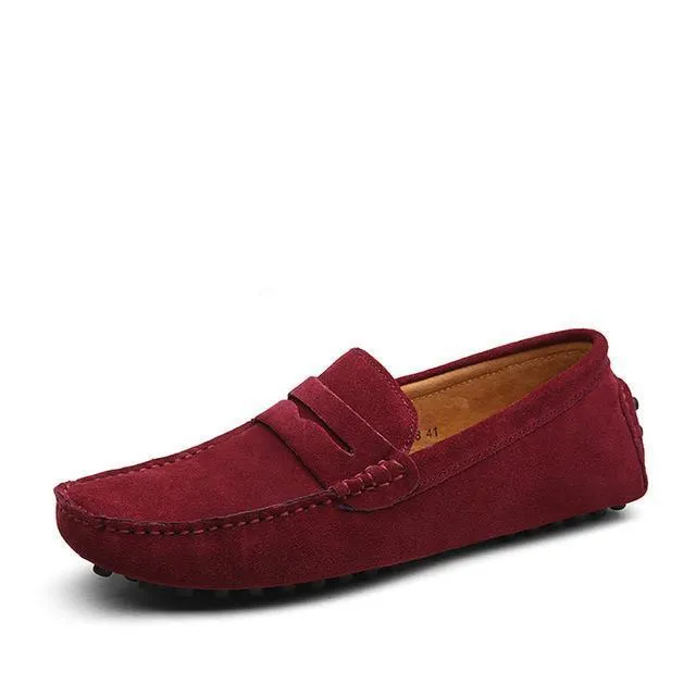 West Louis™ Loafers Moccasins Slip On Men Flats