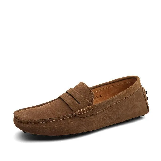 West Louis™ Loafers Moccasins Slip On Men Flats