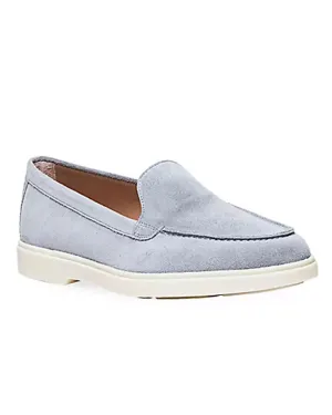 Yaltamoc Suede Loafer in Light Blue